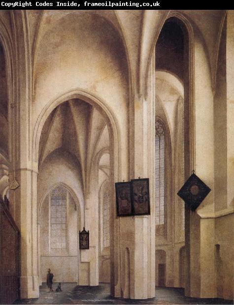 Pieter Jansz Saenredam Church Interior in Utrecht